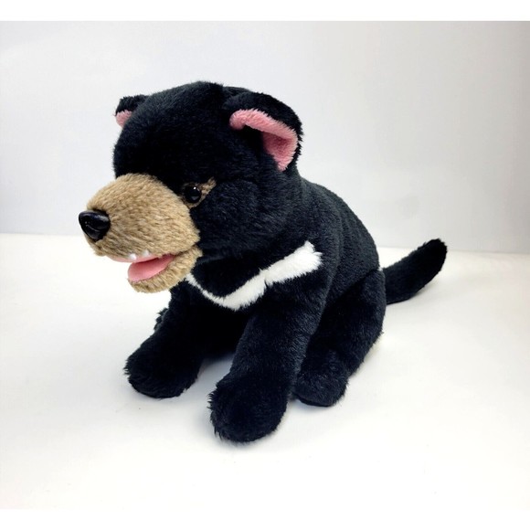 Korimco Dizzy Tasmanian Devil Plush Realistic With Open Mouth and Teeth 10" - Picture 6 of 12